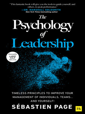 cover image of The Psychology of Leadership